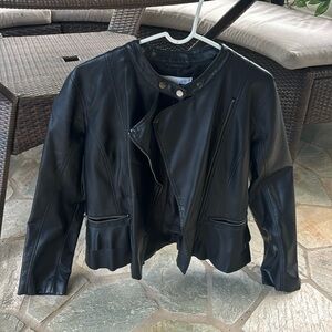 New York & Company Leather Jacket
